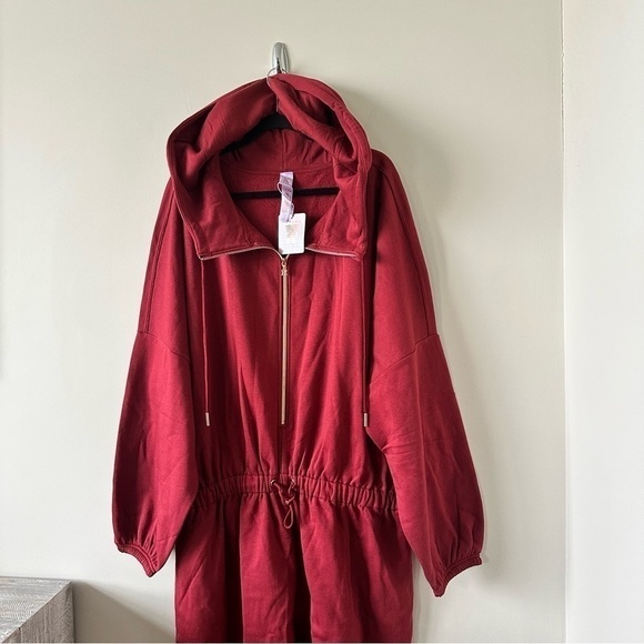 Savage Fenty-Xssential Cinched Oversized Hooded Jumpsuit (Size:Large/US-14-16) - Picture 5 of 14